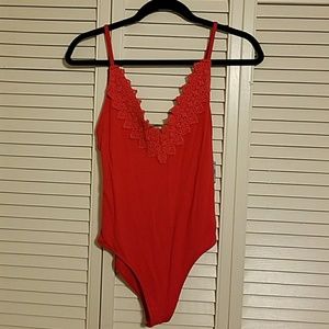 Red Bodysuit